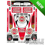 4" Lola B12 Lucky Strike Livery Sticker Sheet Designed for B114 Body