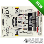 4" Mercedes CLR 99 Sticker Sheet #5
