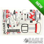 4" Jaguar GTS Sticker Sheet #7