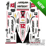 F1/Indy Wide Verizon Sticker Sheet #12