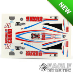 Indy/F1 National Guard Sticker Sheet #15