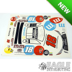4" B37 Toyota M&M  Sticker Sheet #18