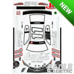 4" Toyota Stock Car Custom Coca Cola #11 Livery for JK B37 / 71254 Body-JKSB37U8