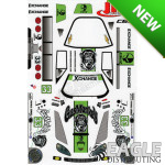 4" Corvette C6 Decals Gas Monkey #33 Livery for JK B78 / 7126 Body-JKSB78U2