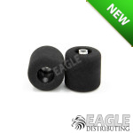 1/8 x .720 x .800 .400 Full Plastic Hub, Natural Rubber-JKT3S8L