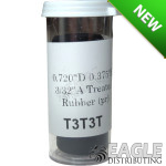 3/32 x .720 x .800 .375 Full Plastic Hub, Treated Rubber-JKT3T3T