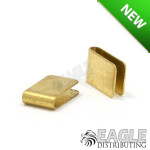 Pre-Bent Brass Leadwire Guide Clips (25 pr)-JKU15-25