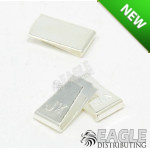 Silver Plated Copper Guide Clips (25 pr)-JKU28-25