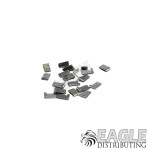 JK Pro Silver Plated Guide Clips 10pr-JKU6010