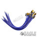 Lightweight Racing Lead Wire 20awg w/Clips 6ea-JKU68SC-6