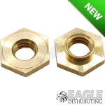 Brass Low Profile Guide Nut 3/8" (25 pcs)