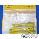 Super ultra flex silcone lead wire w/Clips