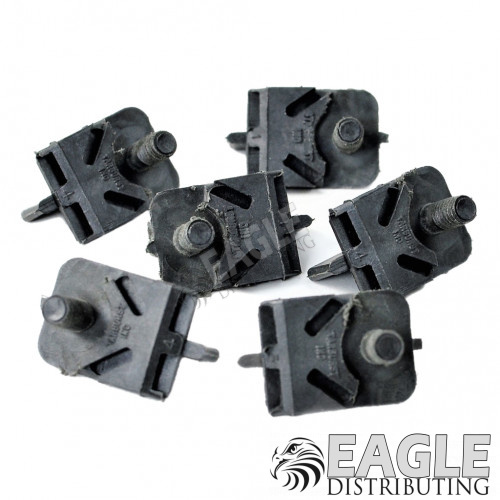 Cut down threaded graphite guide with lead wire slots