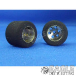 3/32 x .760 .500 Waffled Hub, Wonder XX Hard Rubber