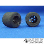 3/32 x .760 .500 Waffled Hub, Wonder X Hard Rubber