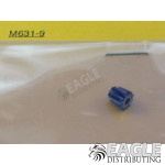 9T 64P 9° Angle Solder-fit Steel Pinion Gear, Black Diamond-KM631-9