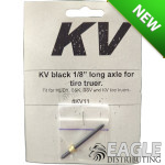 Black 1/8 Axle Long-KV11