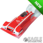 Painted Retro Formula Ferrari 312B2 South Africa 1972 Lexan .010