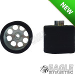 3/32 x .790 x .650 Aluminum Hub, Medium Wonder Rubber