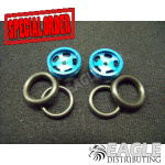 1/16 x 5/8 Blue Daytona Stockers O-ring Fronts