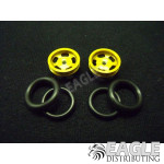 1/16 x 5/8 Gold Daytona Stockers O-ring Fronts