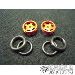 1/16 x 5/8 Red Daytona Stockers O-ring Fronts