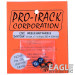 .050 x 3/8 x 1/16 Blue Daytona Wheelie Wheel Kit-PRO208HB