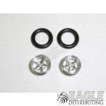 .050 x 3/8 x 1/16 Pro Star Wheelie Wheel Kit