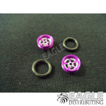 3/8 x 1/16 Purple Wheelie Wheel