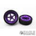 3/4 x .250 Purple Star Foam Drag Fronts-PRO410BP