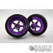 3/4 x .250 Purple Star Foam Drag Fronts-PRO410BP