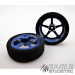 3/4 x .250 Blue Pro Star Foam Drag Fronts-PRO410IB