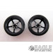 3/4 x .250 Foam Black Pro Star Drag Fronts-PRO410IBL