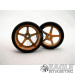 3/4 x .250 Gold Pro Star Foam Drag Fronts-PRO410IG