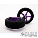 3/4 x .250 Purple Pro Star Foam Drag Fronts-PRO410IP