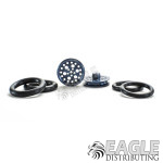 1/16 x 3/4 Gunmetal Top Fuel O-ring Drag Fronts-PRO411AGM