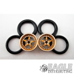 1/16 x3/4 3D Gold Star O-ring Drag Fronts