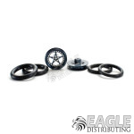 1/16 x 3/4 Gunmetal Star O-ring Drag Fronts-PRO411BGM
