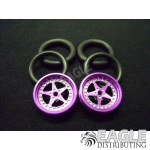 1/16 x 3/4 Purple Star O-ring Drag Fronts-PRO411BP