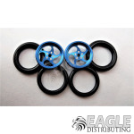 1/16 x 3/4 Blue Sawblade O-ring Drag Fronts-PRO411CB