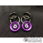 1/16 x 3/4 Purple Turbine O-ring Drag Fronts