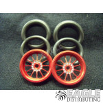 1/16 x 3/4 Red Turbine O-ring Drag Fronts