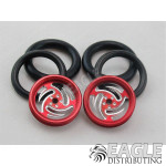 1/16 x 3/4 Red Ninja O-ring Drag Fronts