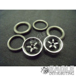 1/16 x 3/4 3D Black Pro Star O-ring Drag Fronts