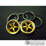 1/16 x 3/4 3D Gold Pro Star O-ring Drag Fronts