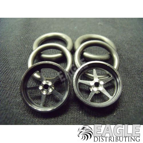 Pro Track Classic Series CNC Drag Front Wheels 3/4 O-Ring 
