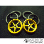 1/16 x 3/4 Gold Pro Star O-ring Drag Fronts