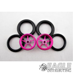 1/16 x 3/4 Pink Pro Star O-ring Drag Fronts-PRO411IPINK