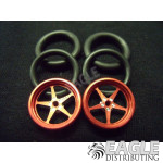 1/16 x 3/4 Red Pro Star O-ring Drag Fronts