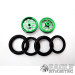 1/16 x 3/4 Green Magnum O-ring Drag Fronts-PRO411JGR